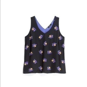 Floral Reversible Tank Top